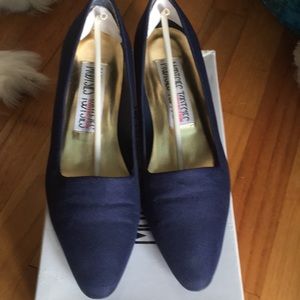 Navy Blue Mootsies Tootsies Pumps Size 7.5